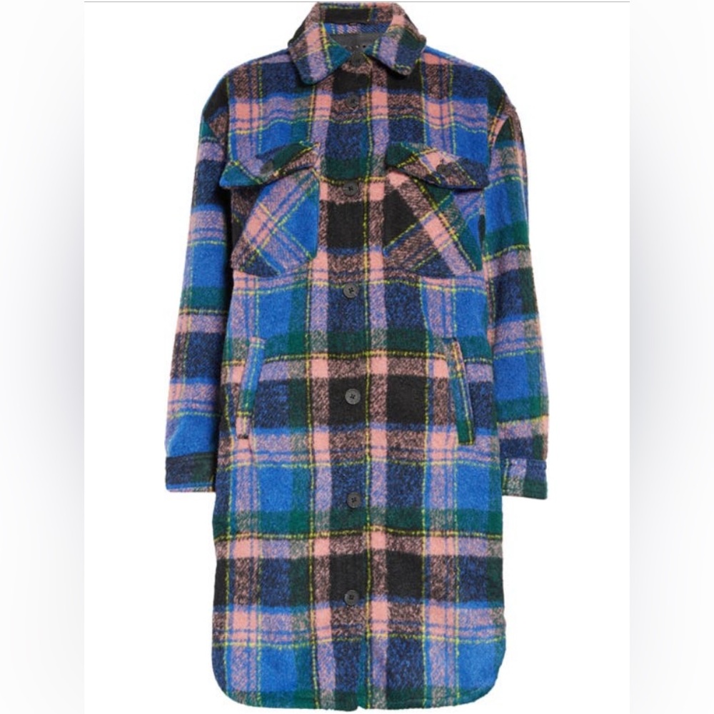 BlankNYC - Long Plaid Jacket